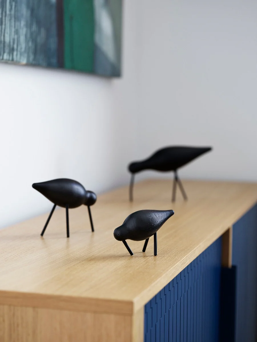 Normann Copenhagen  Shorebird, medium  - sort