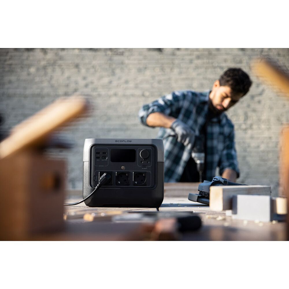 STRØMSTASJON ECOFLOW RIVER 2 PRO 800W