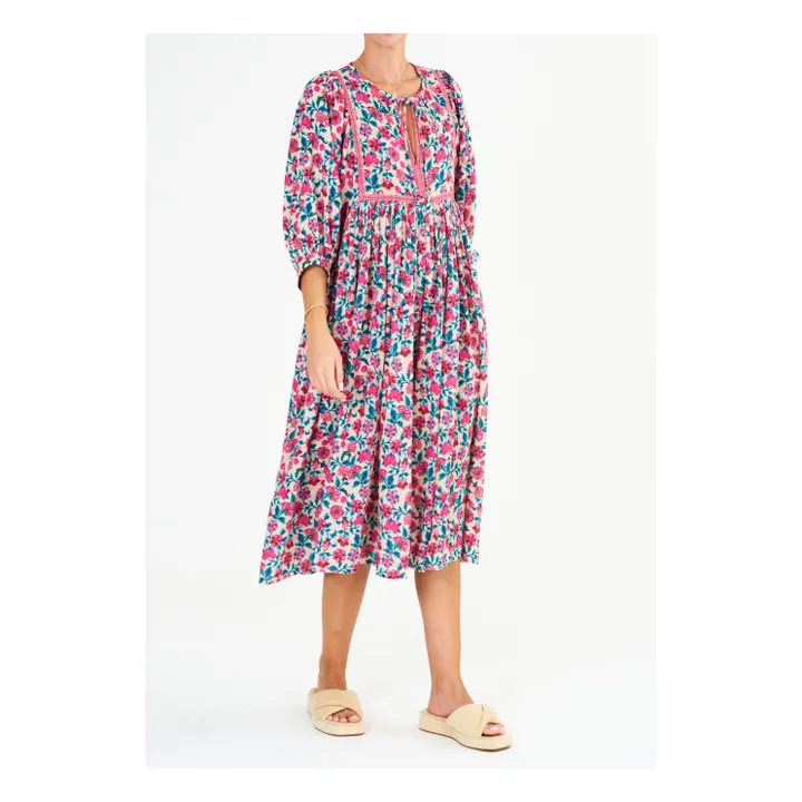 M.A.B.E. Robe Longue Imprimée | Rose
