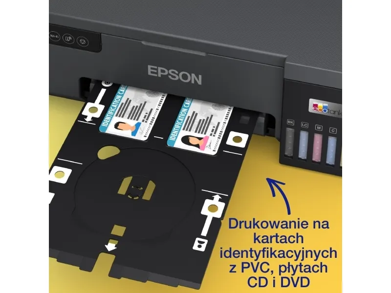 Epson L18050 - Printer - farve - piezoelektrisk ink-jet - ITS - A3 - 5760 x 1440 dpi - op til 8 spm (mono) / op til 8 spm (farve) - kapacitet: 100 ark - Wi-Fi(n)