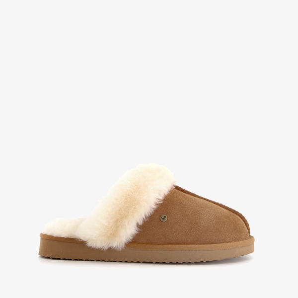 Hush Puppies suede dames pantoffels