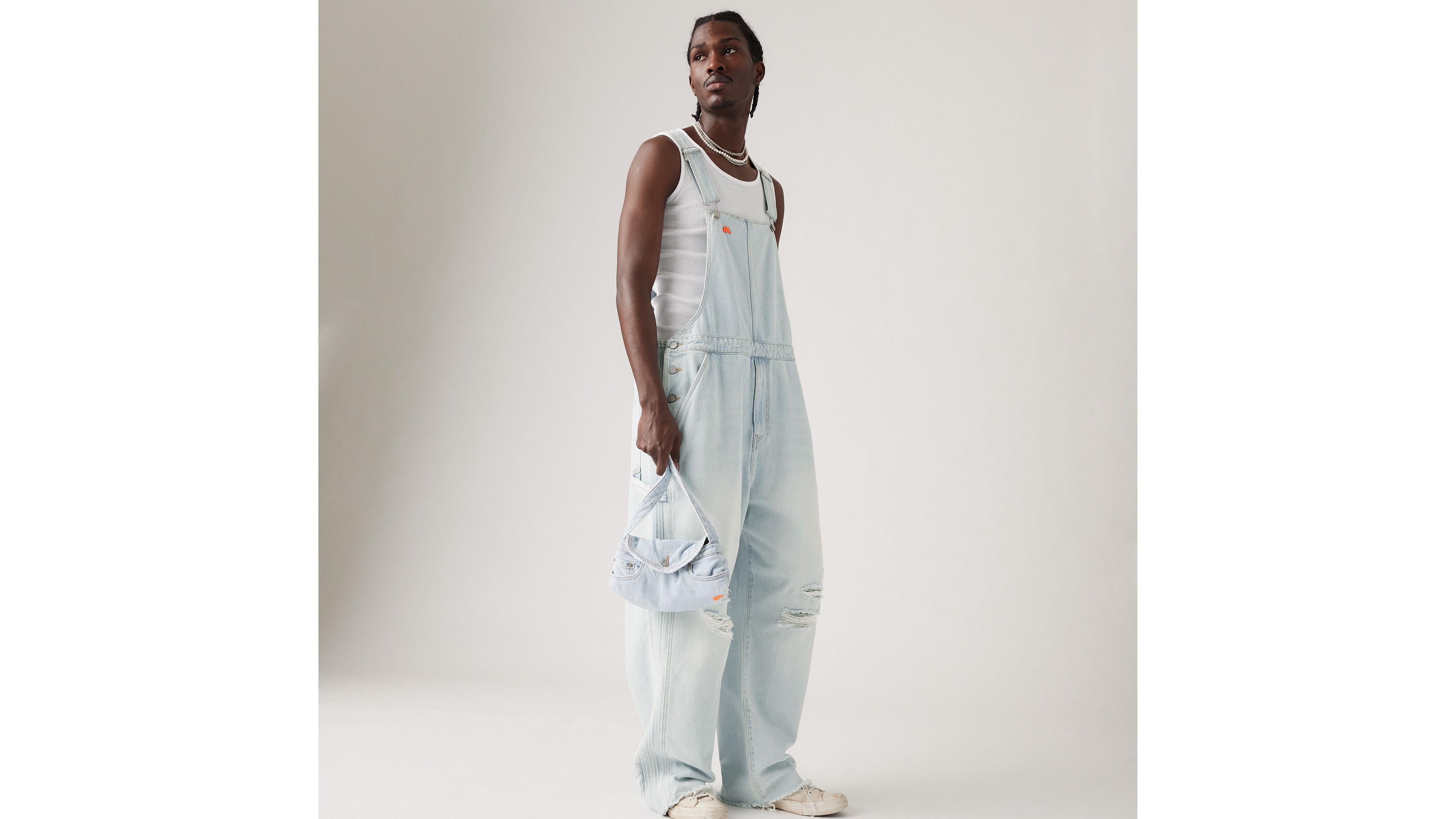 Levi's® x ERL Sac Denim - Light Indigo - Bleu