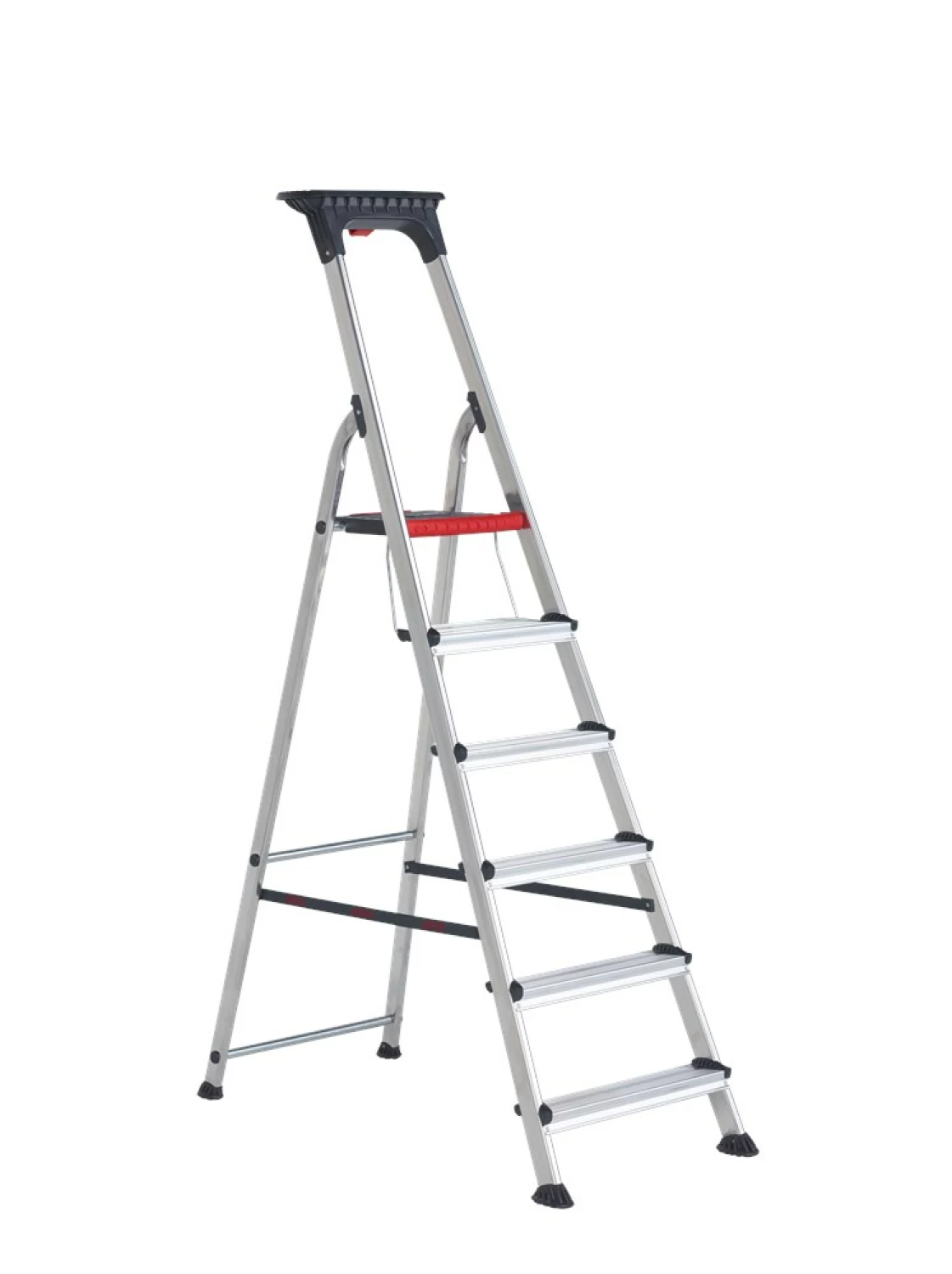 Altrex Double Decker Huishoudtrap - Aluminium - 6 treden - max. werkhoogte 3.20 m.
