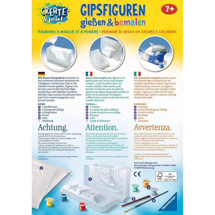 Ravensburger Delfin bunt