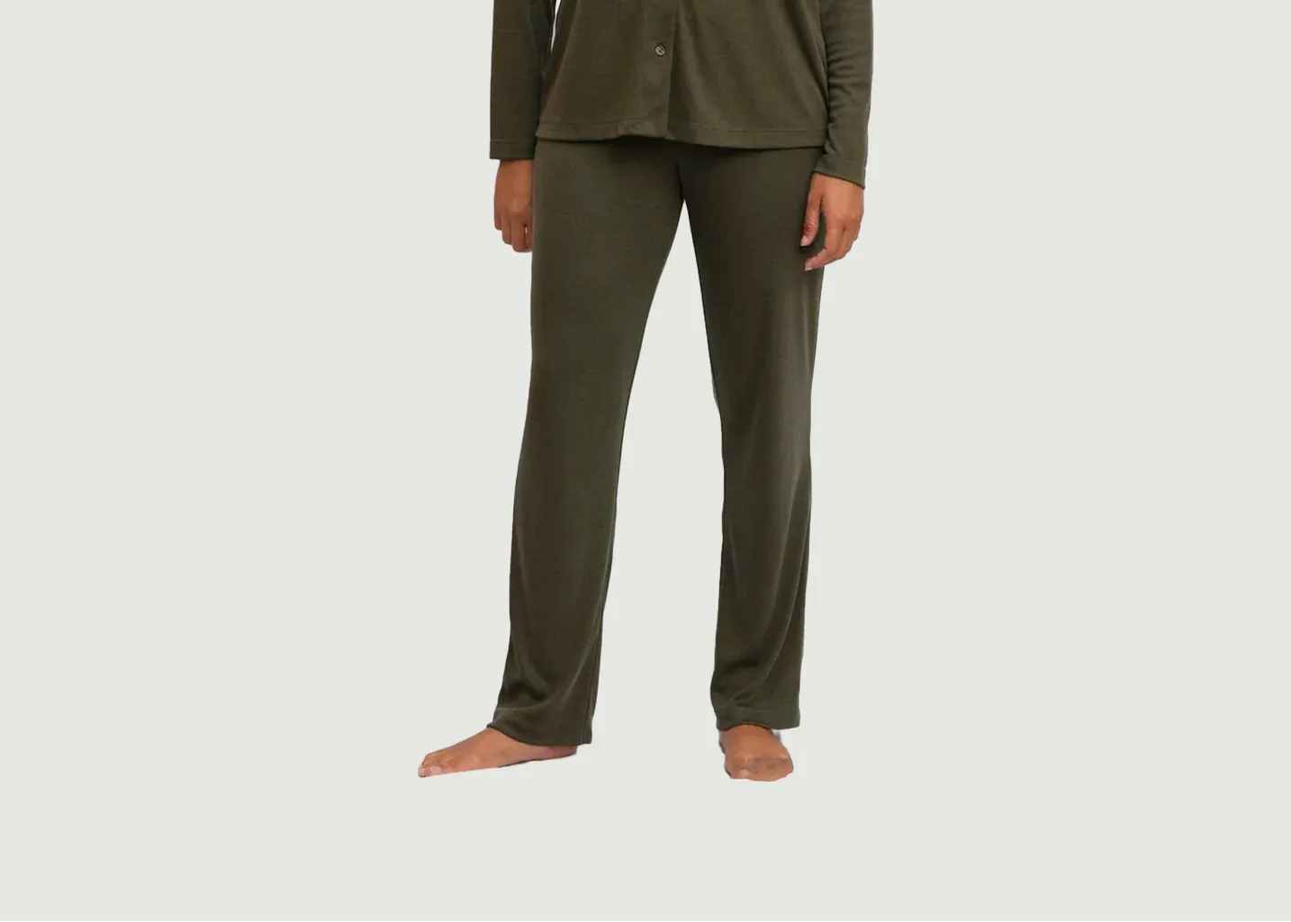 Pantalon de pyjama uni en tencel et coton bio Angarde