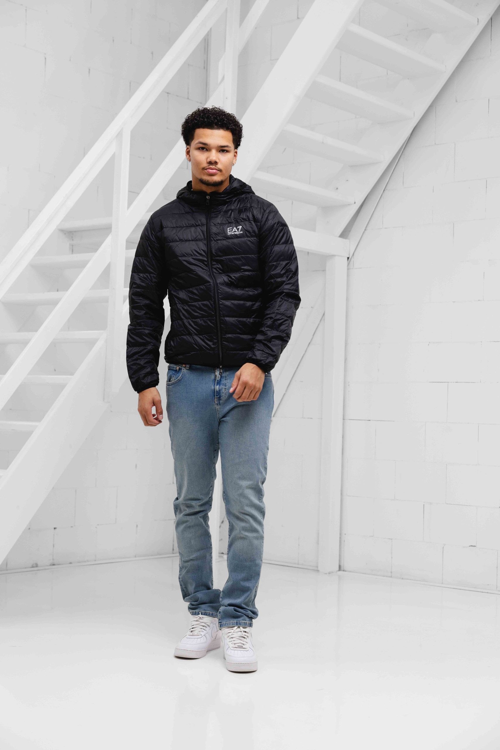 EA7 Emporio Armani 8NPB24 Tussenjas Heren Zwart