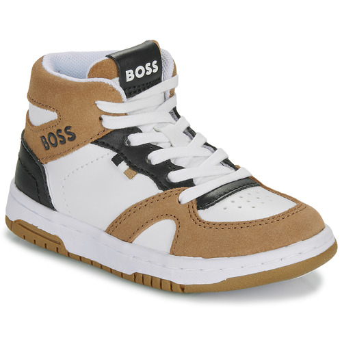 BOSS - J29367 - Blanc / Camel / Noir