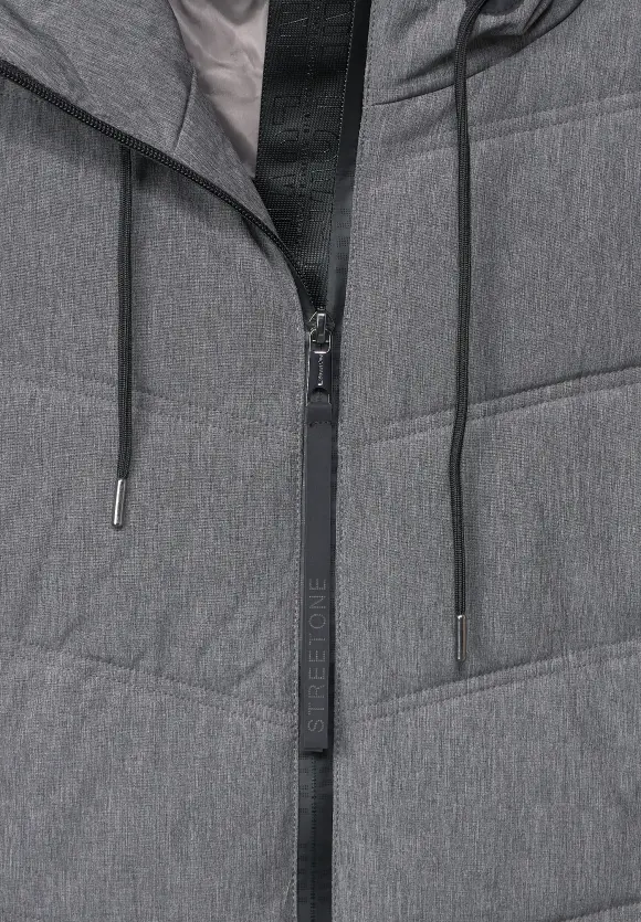 Teflon Longweste - frost grey melange