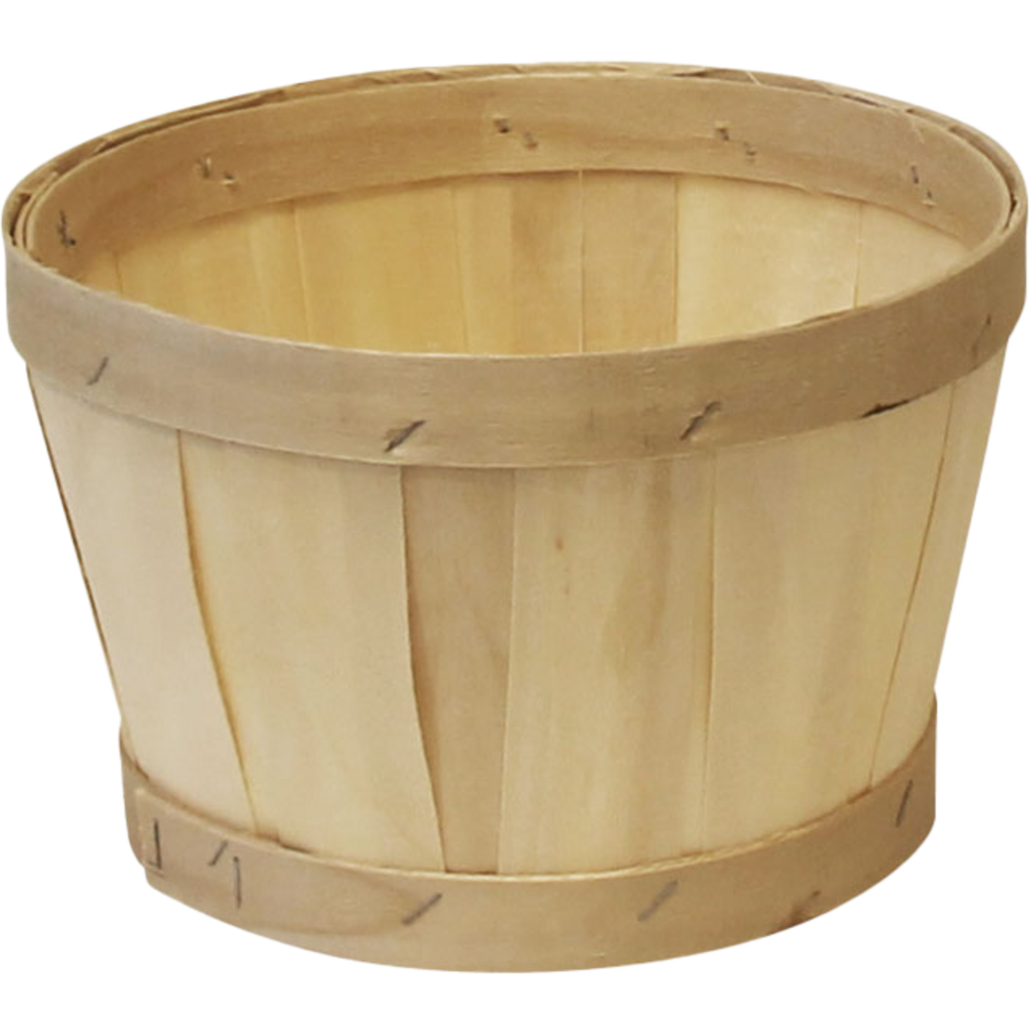 Mand, hout, Ø23.5cm, 14.5cm, rond, naturel