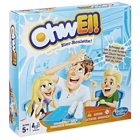 Hasbro Ohwei! Das lustige Eier Roulette