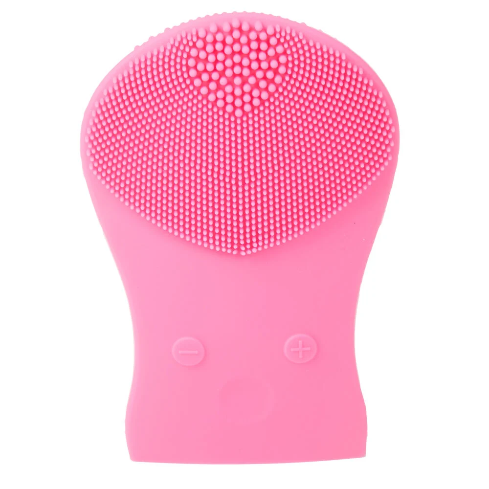 Brosse nettoyante rose pour visage