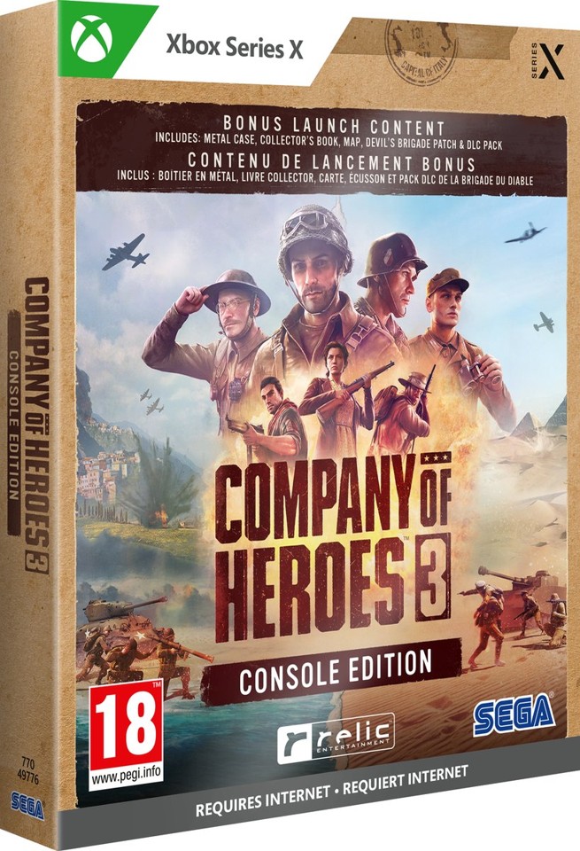 Company of Heroes 3 (Steelbook Edition)- Xbox Series X