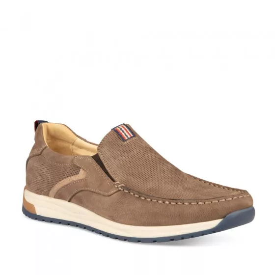 Mocassins TAUPE CAPE BOARD CUIR