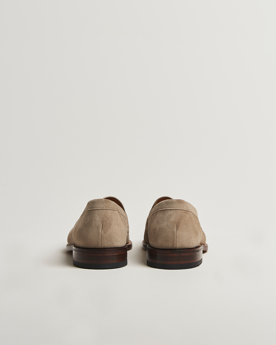 Loake 1880 Imperial Suede Loafers Sand