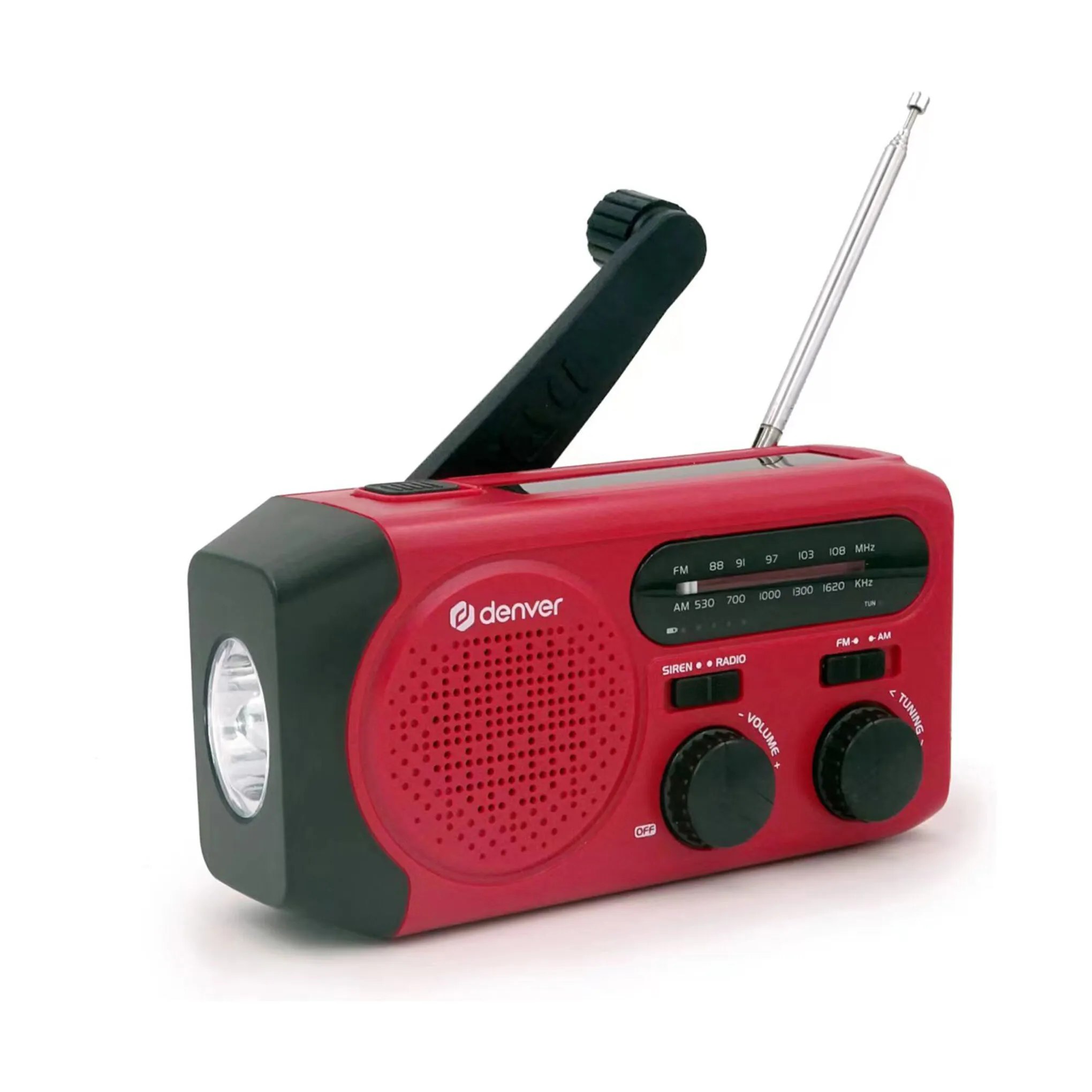 Denver Solar Crank Radio