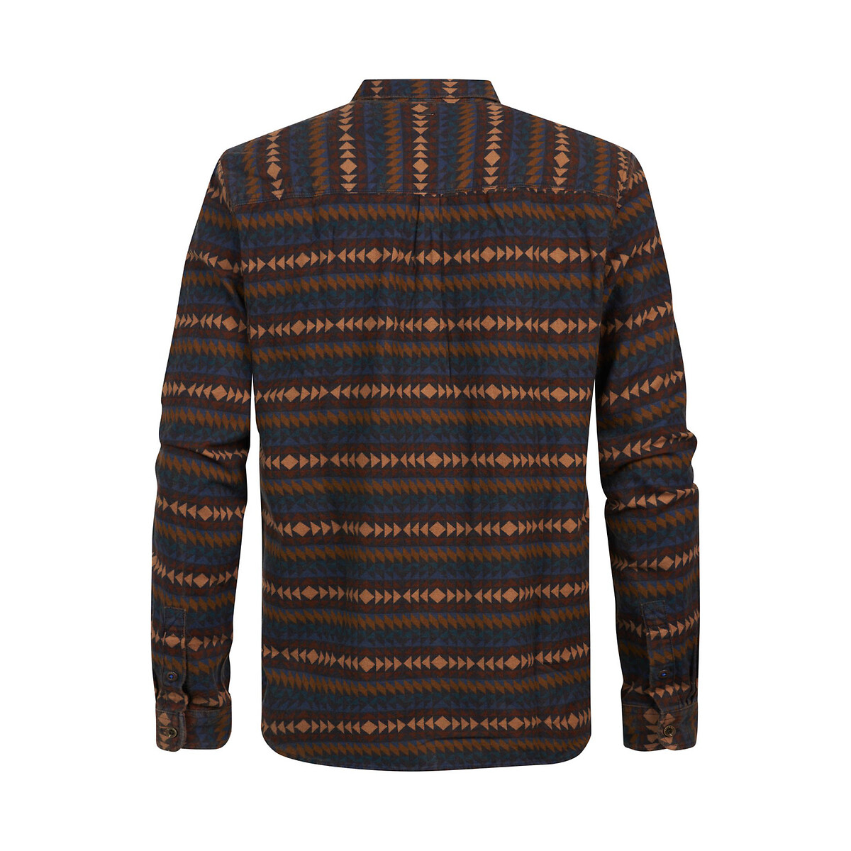 INDÚSTRIAS PETROLÍFERAS<br>Camisa xadrez de manga comprida