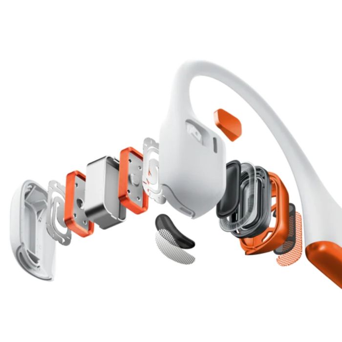 Shokz Unisex Hovedtelefoner OpenRun Pro2 EK Limited Edition Hvid