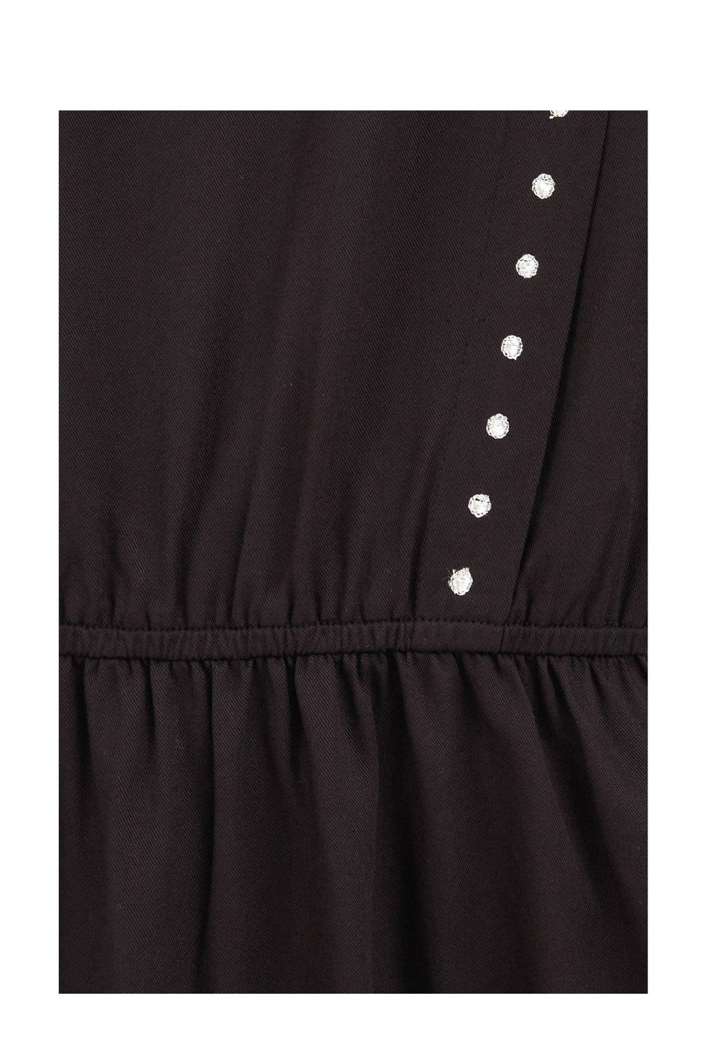 WE Fashion korte jurk zwart