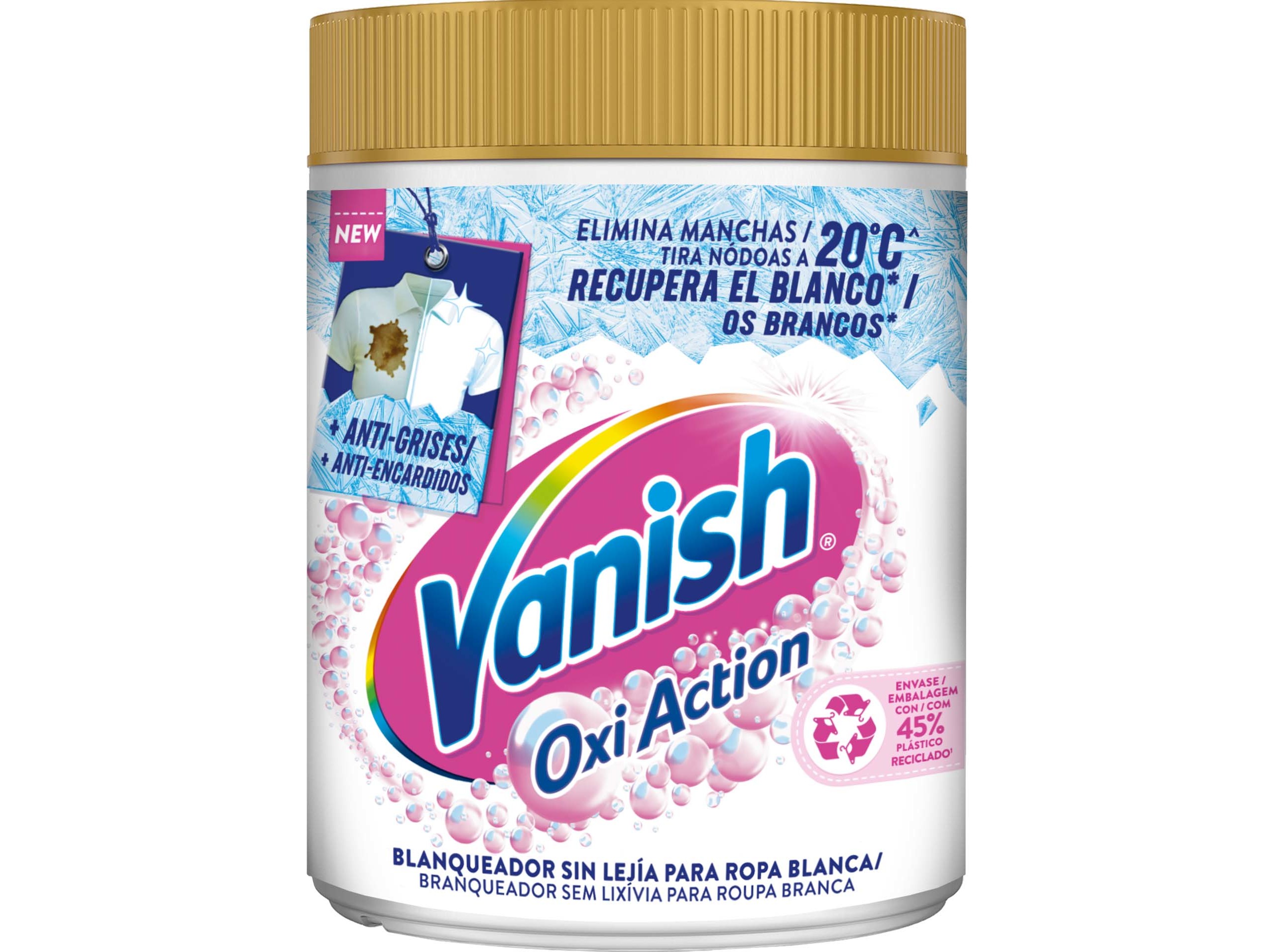 ADITIVOS PÓ VANISH OXI ADVANCE WHITE 400G