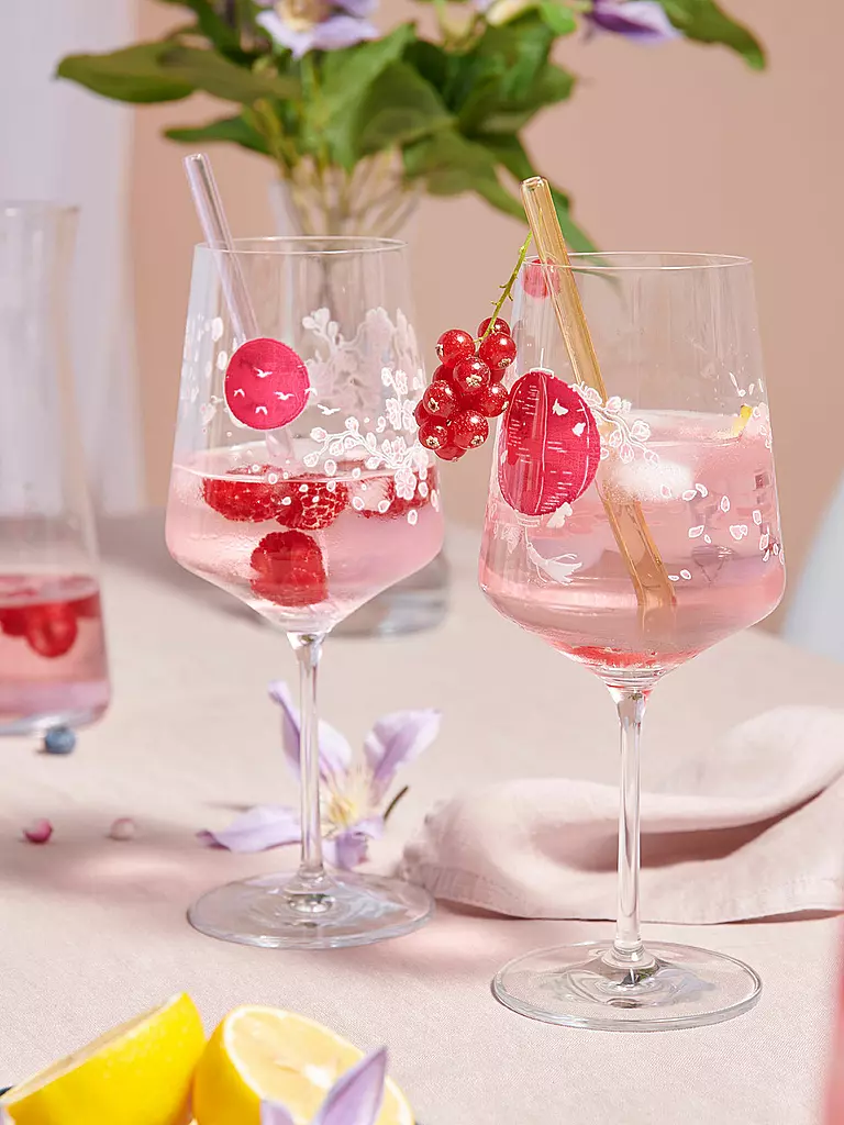 RITZENHOFF Aperitifglas 2er Set SOMMERSONETT SPRITZ #13 und #14 Melina Sparschu rosa