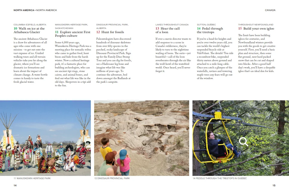 New Mags  The Family Bucket List bog