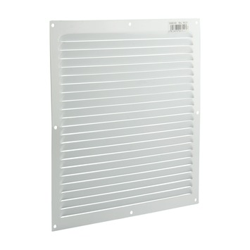 Renson Ventilatierooster Opbouw Aluminium Wit 300 x 300 mm