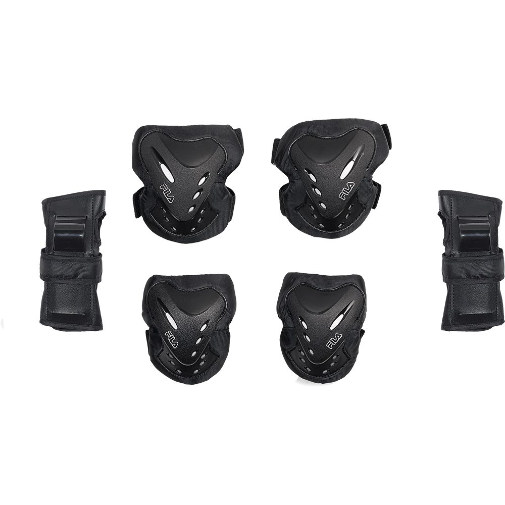 Fila Schutzausrüstung Set FP Junior schwarz