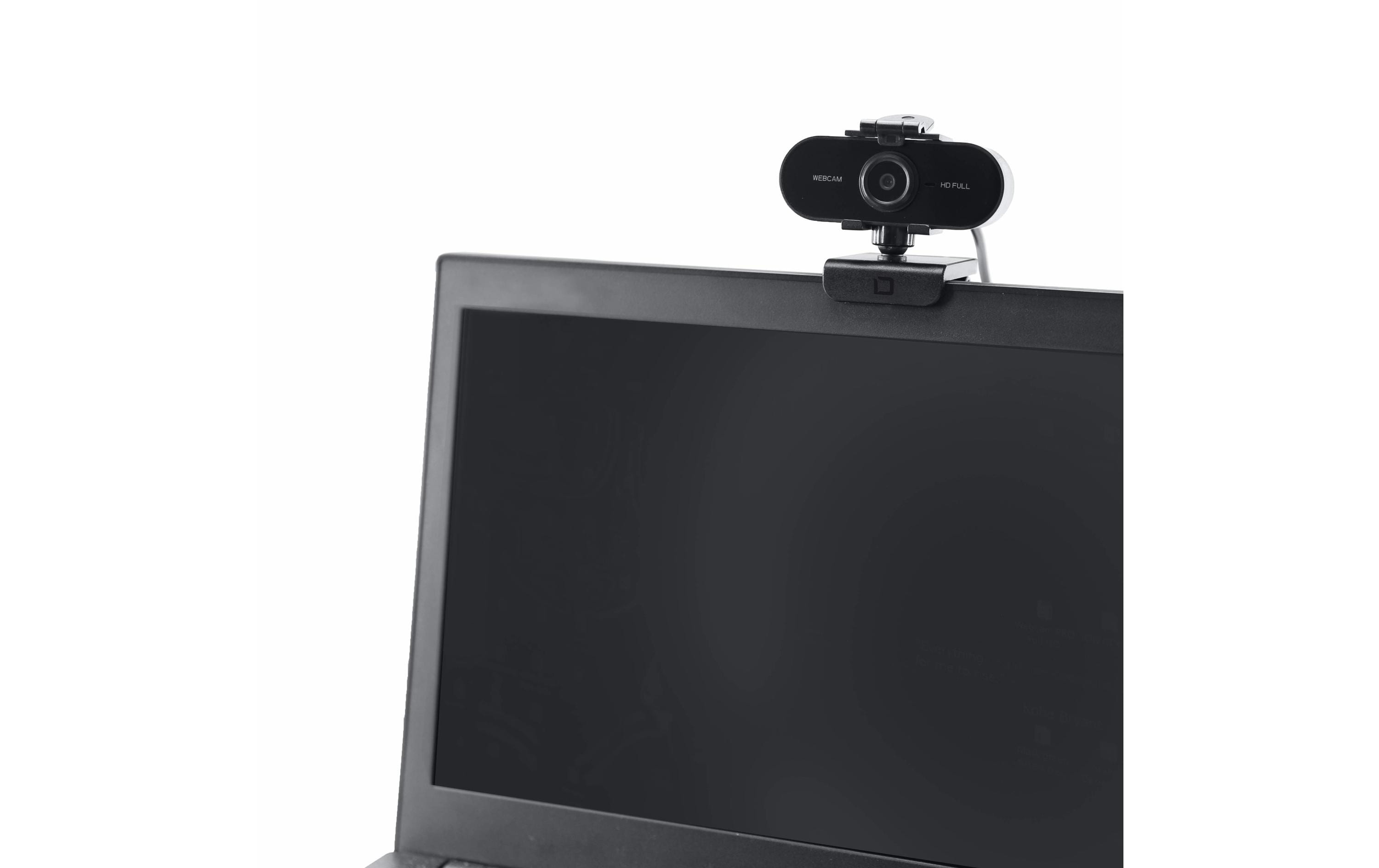 Webcam PRO Plus Full HDFull-HD-Webcam mit Digitalmikrofon und Kamera Cover