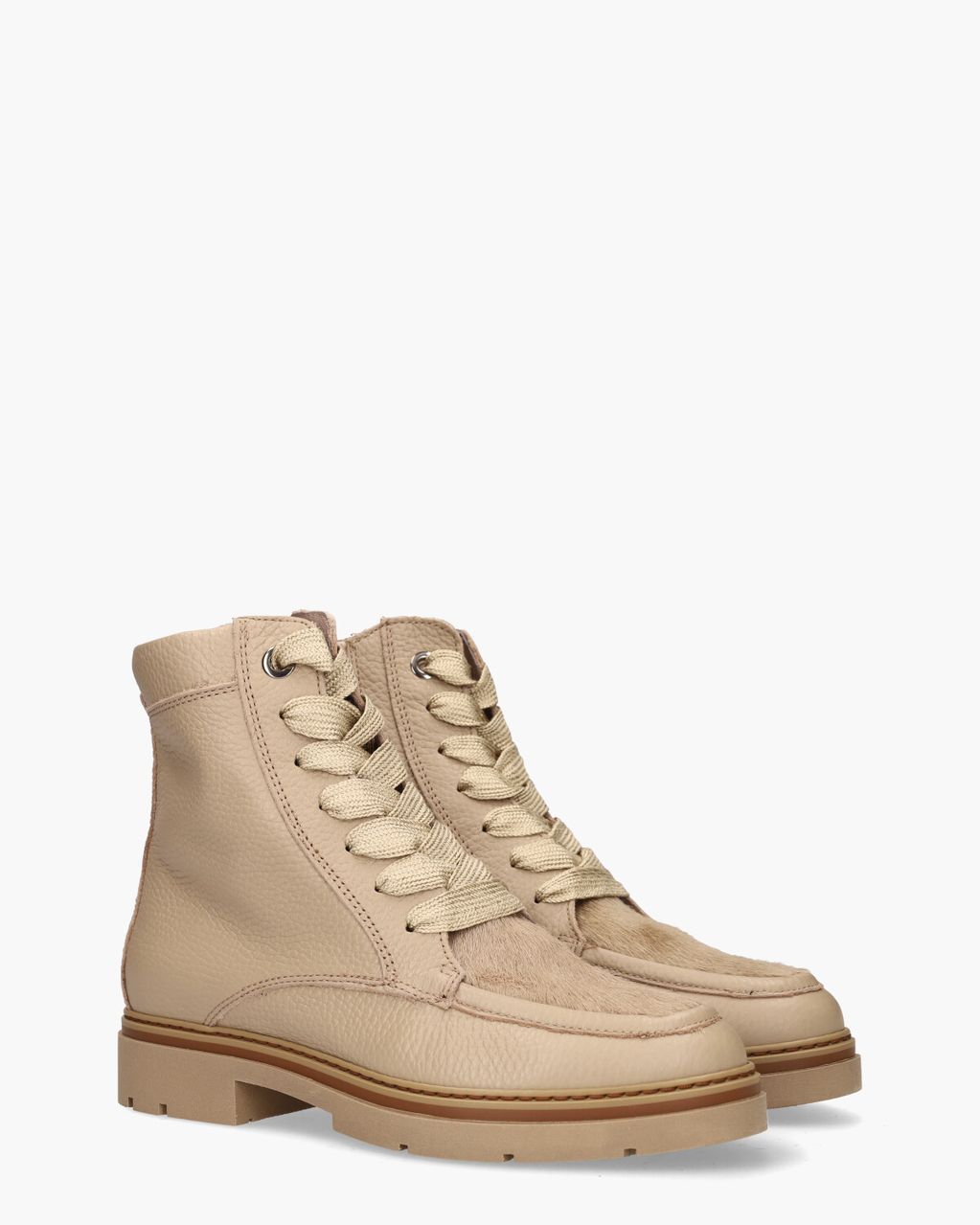 DLSport 6768 Beige Dames Enkelboots