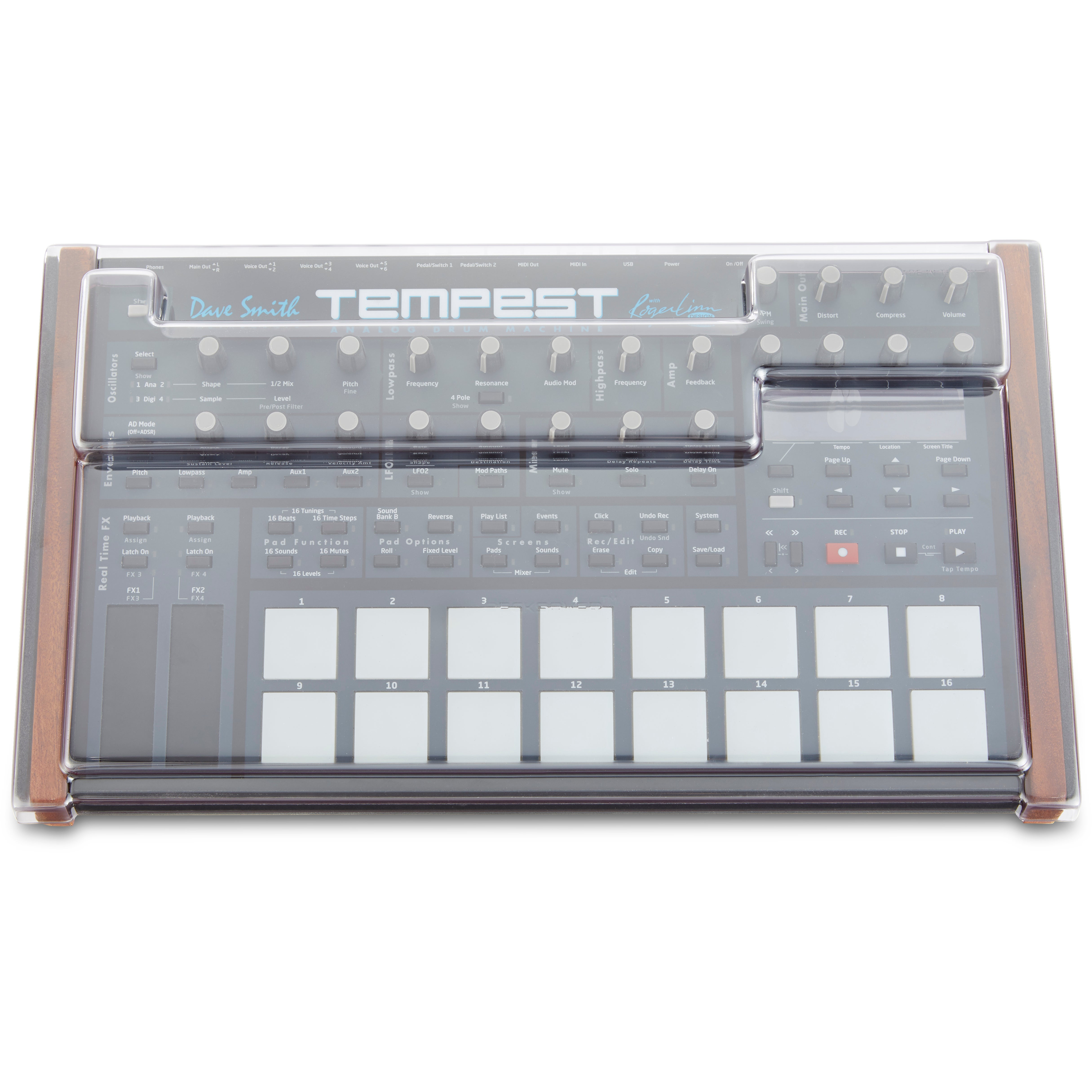 Decksaver stofkap voor Dave Smith Tempest