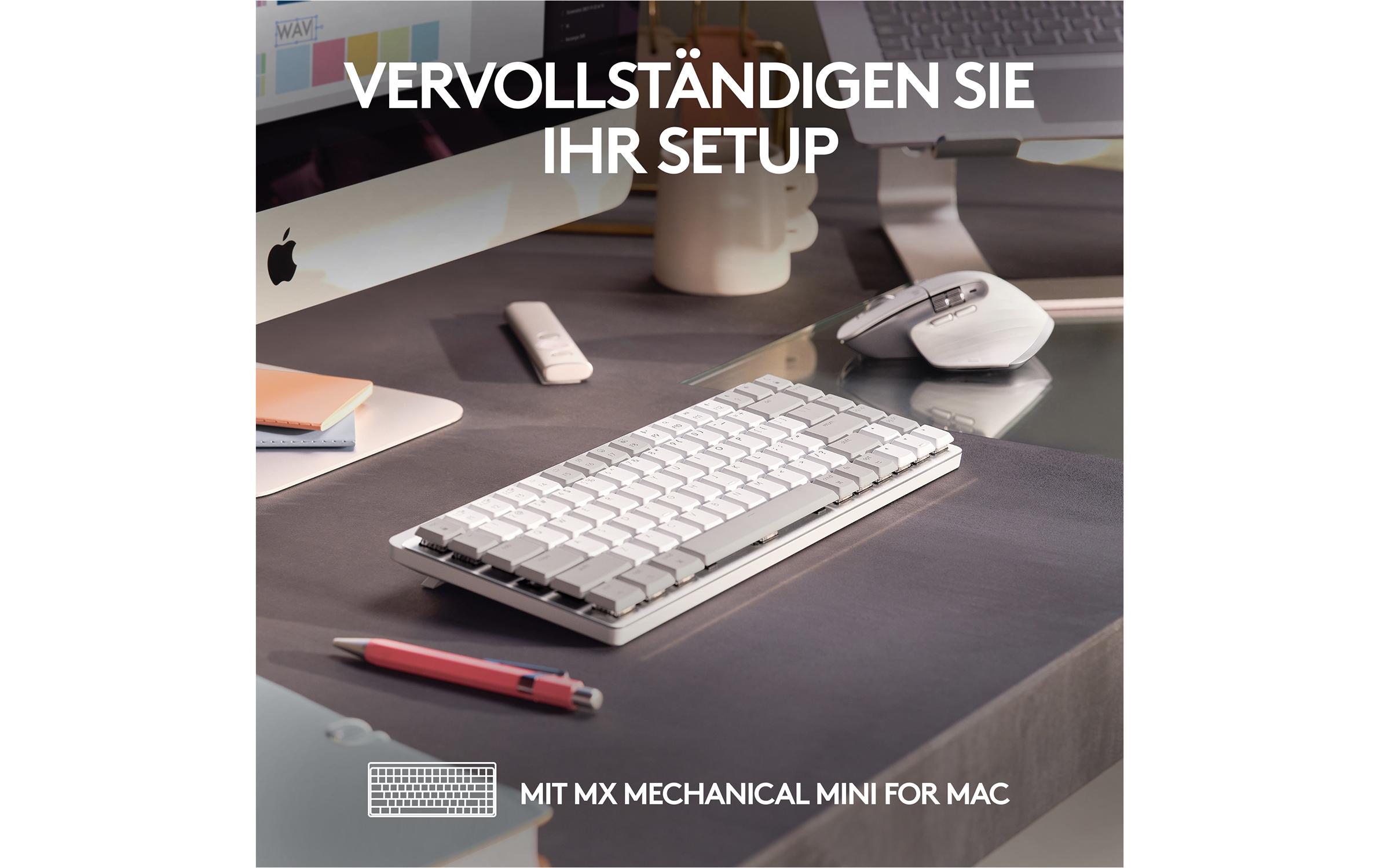 Maus MX Master 3S for Mac pale greyFür Mac optimierte Präzisionsmaus mit «Logitech Flow»-Technologie