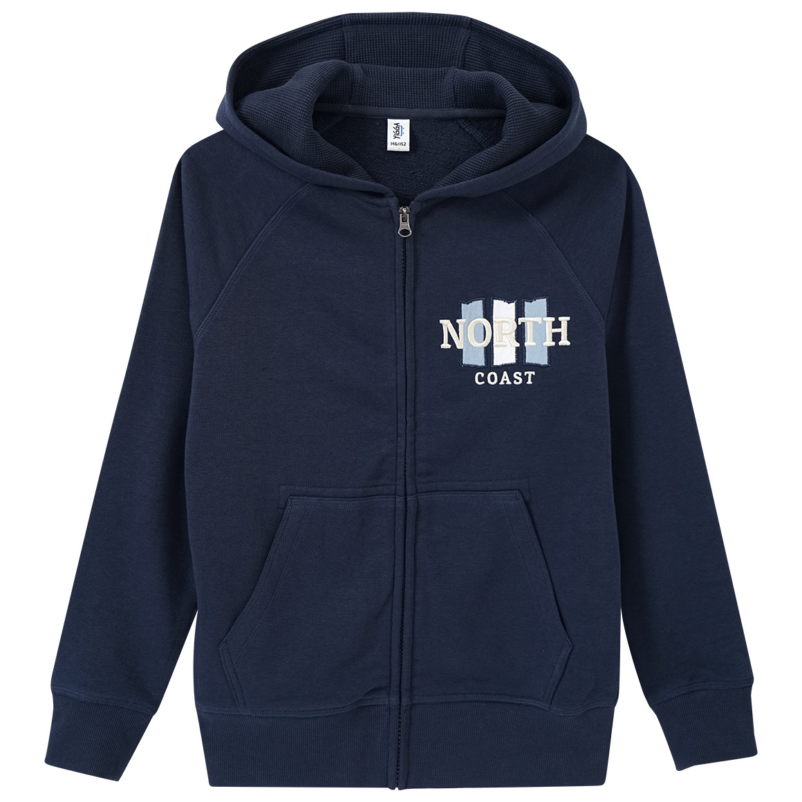 Yigga Jungen Sweatjacke mit Bio-Baumwolle dunkelblau