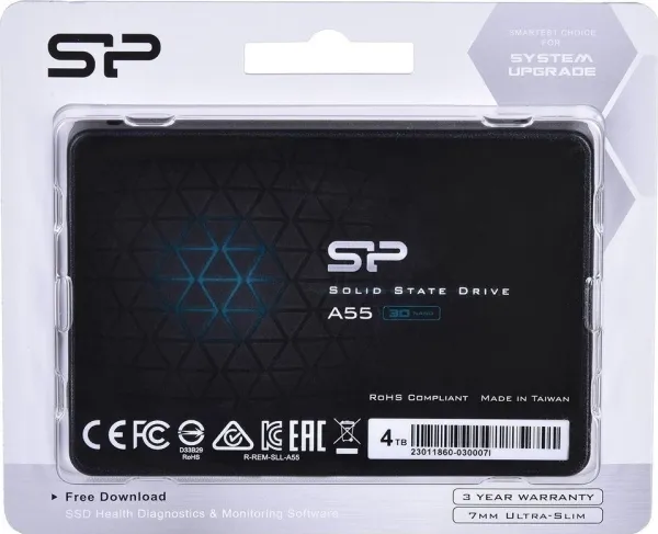 SILICON POWER A55 - SSD - 4 TB - intern - 2.5