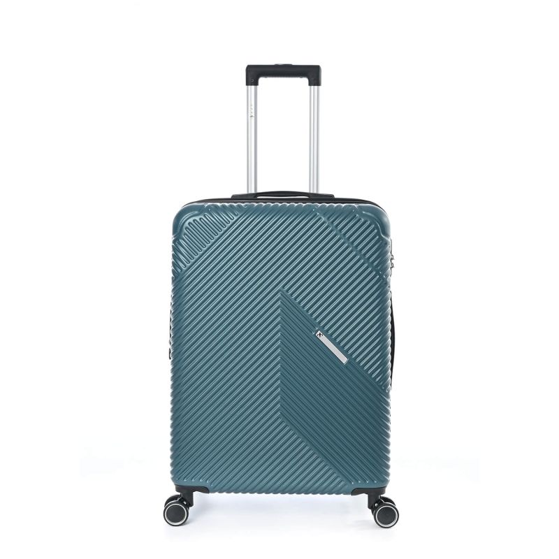 Lot de 3 valises rigides 337 Extensibles 55, 67 et 77 cm Vert