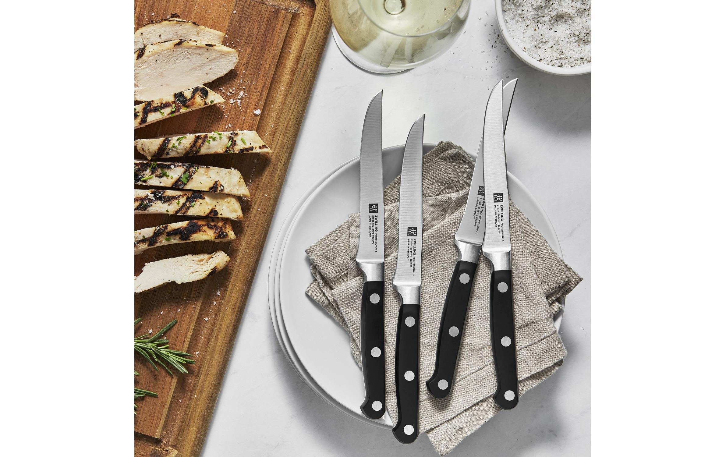 Steakmesser Professional S 4er Set<br>Edelstahl Messer