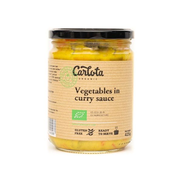 Carlota Organic Caril de Legumes Biológico 425g
