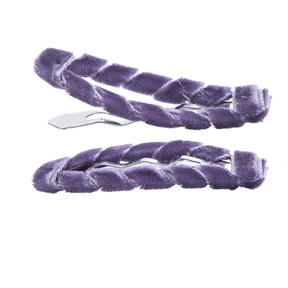 Køb Bow's by Stær Snap Hårspænder - Velvet Amethyst/Lilla (2 pak)