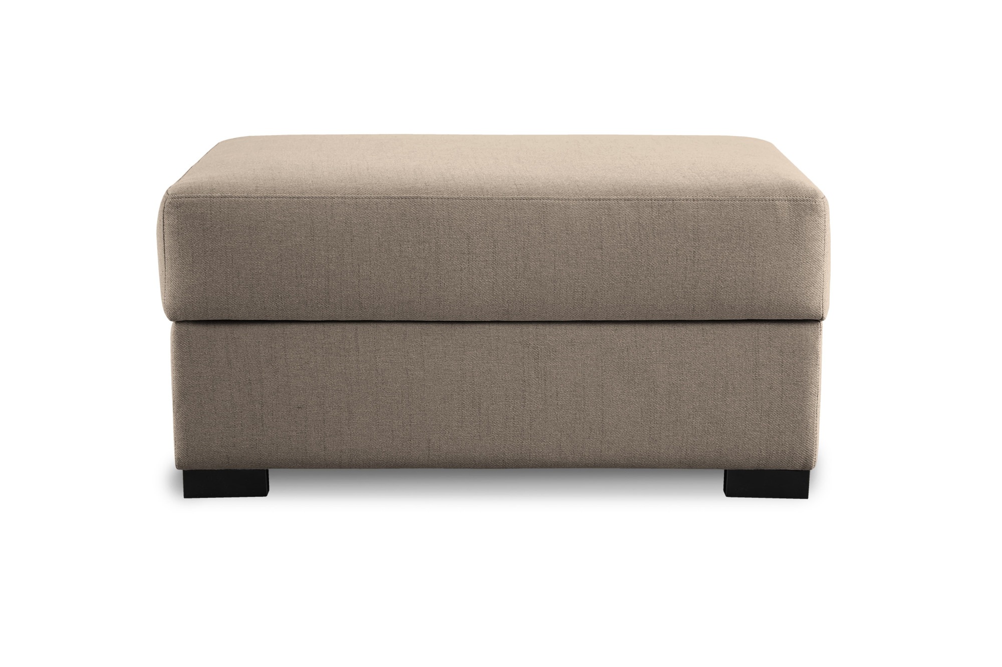 Home affaire Polsterhocker »Branwell« 95/63 cm, Struktur fein, mit Stauraum