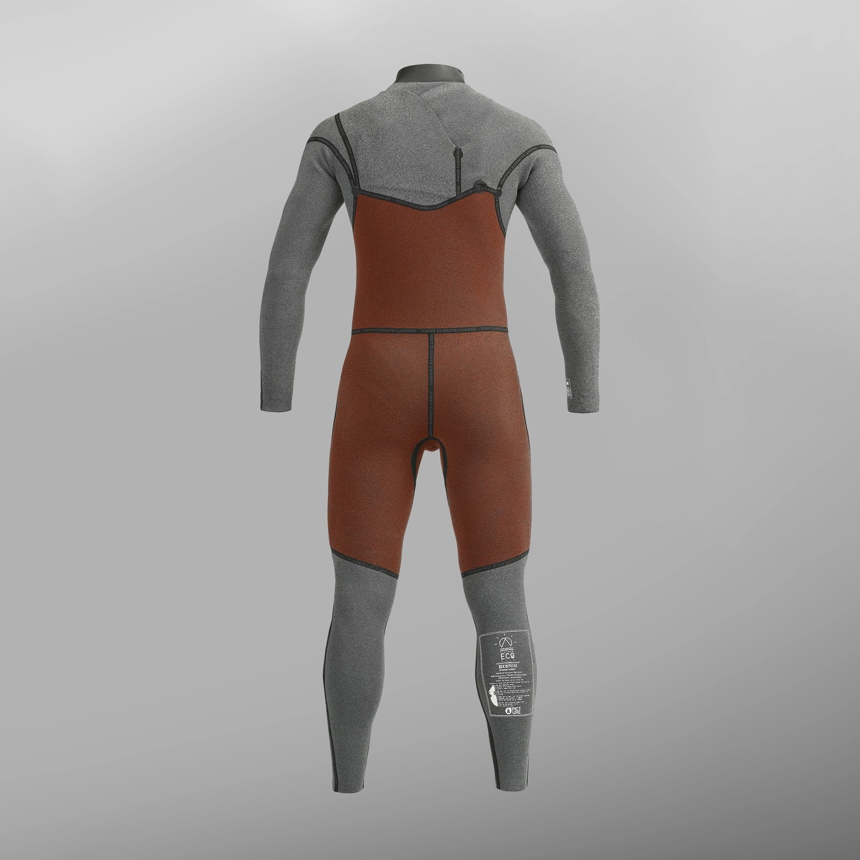 Picture EQUATION 4/3 FRONT ZIP Charcoal