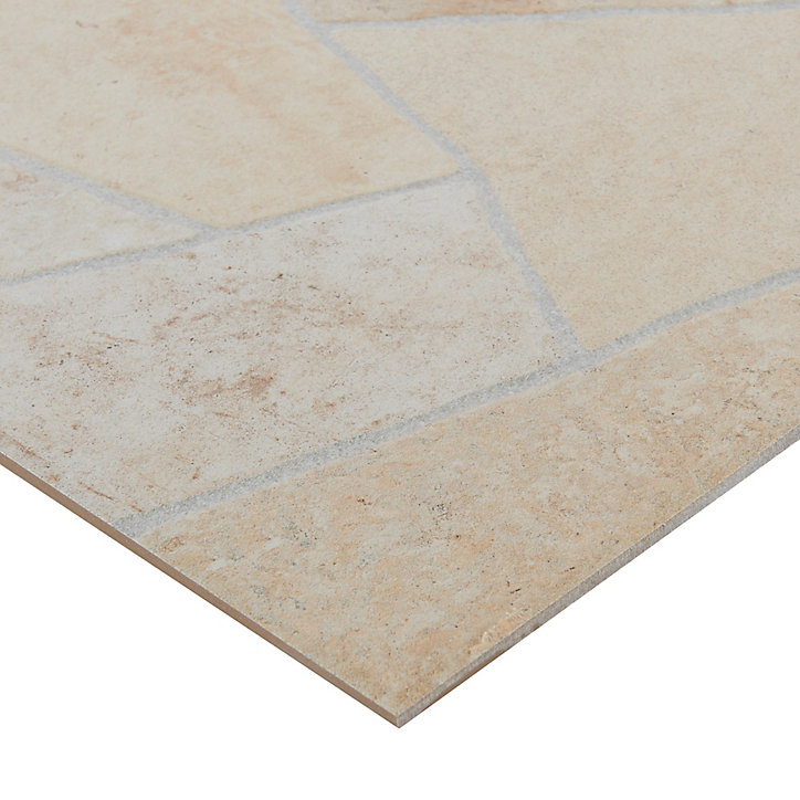 Carrelage extérieur Piazza mix grey 45 x 45 cm