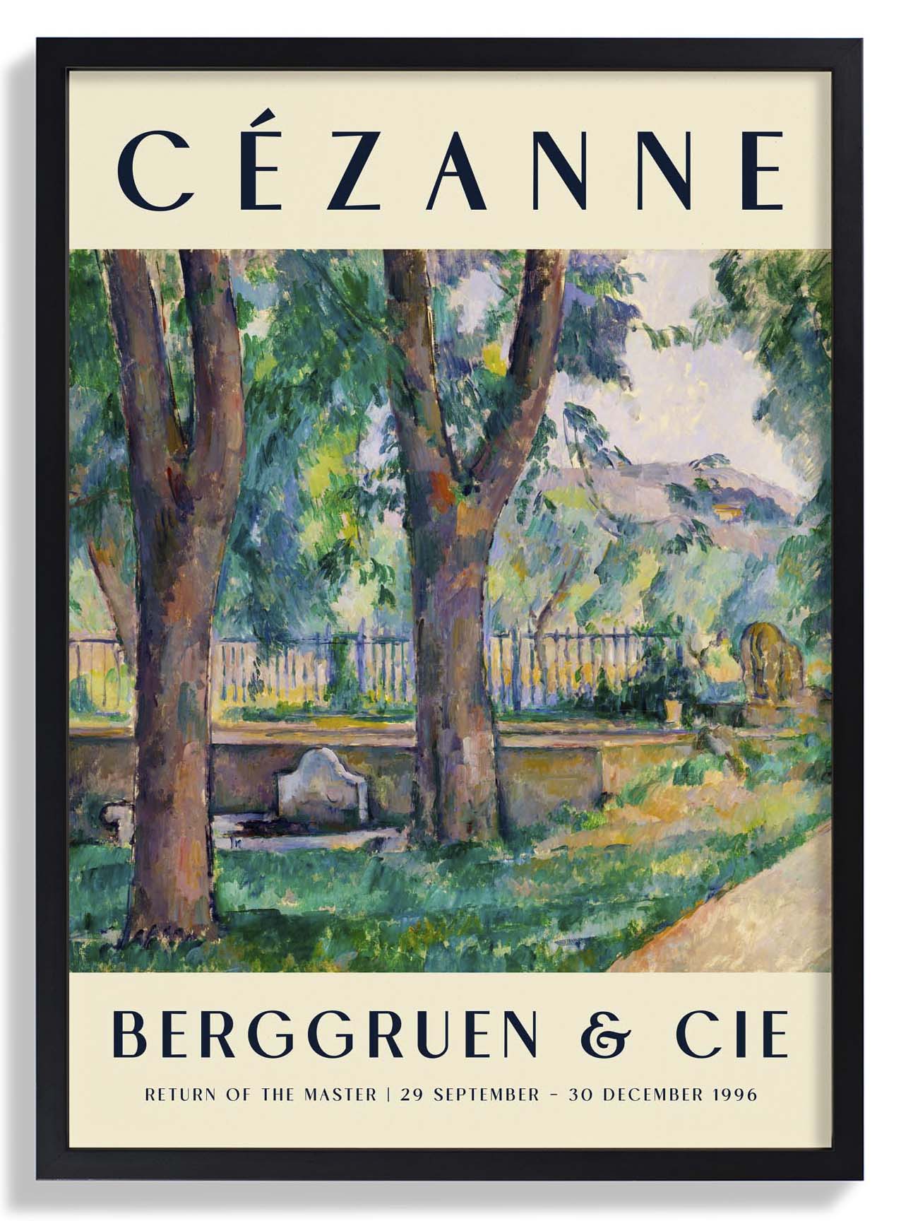 Die Pool-Kunstausstellung von Paul Cézanne