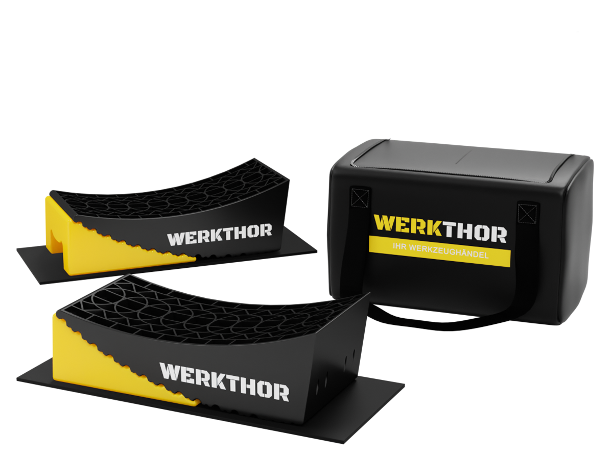 Werkthor camper wielkeggen met transporttas - Yellow