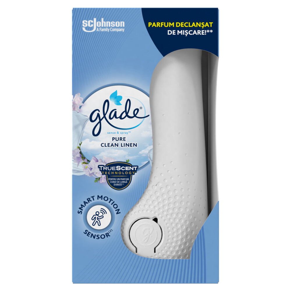 Glade Sense & Spray Houder Pure Clean Linen18 ml