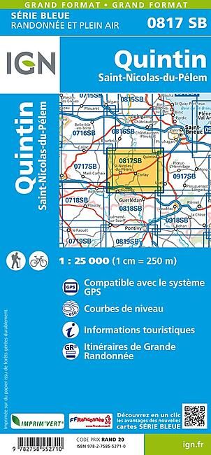 IGN - 0817 SB QUINTIN 1 25 000