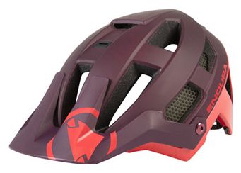 Casque Endura SingleTrack MIPS Grenade Violet / Rouge