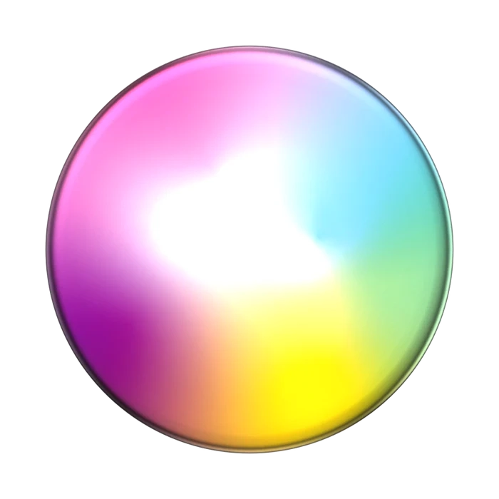 PopGrip Premium Finger Griff Halterung (Austauschbarer Top) für Smartphones / Tablets (808937) - Frosted Palette Aluminium