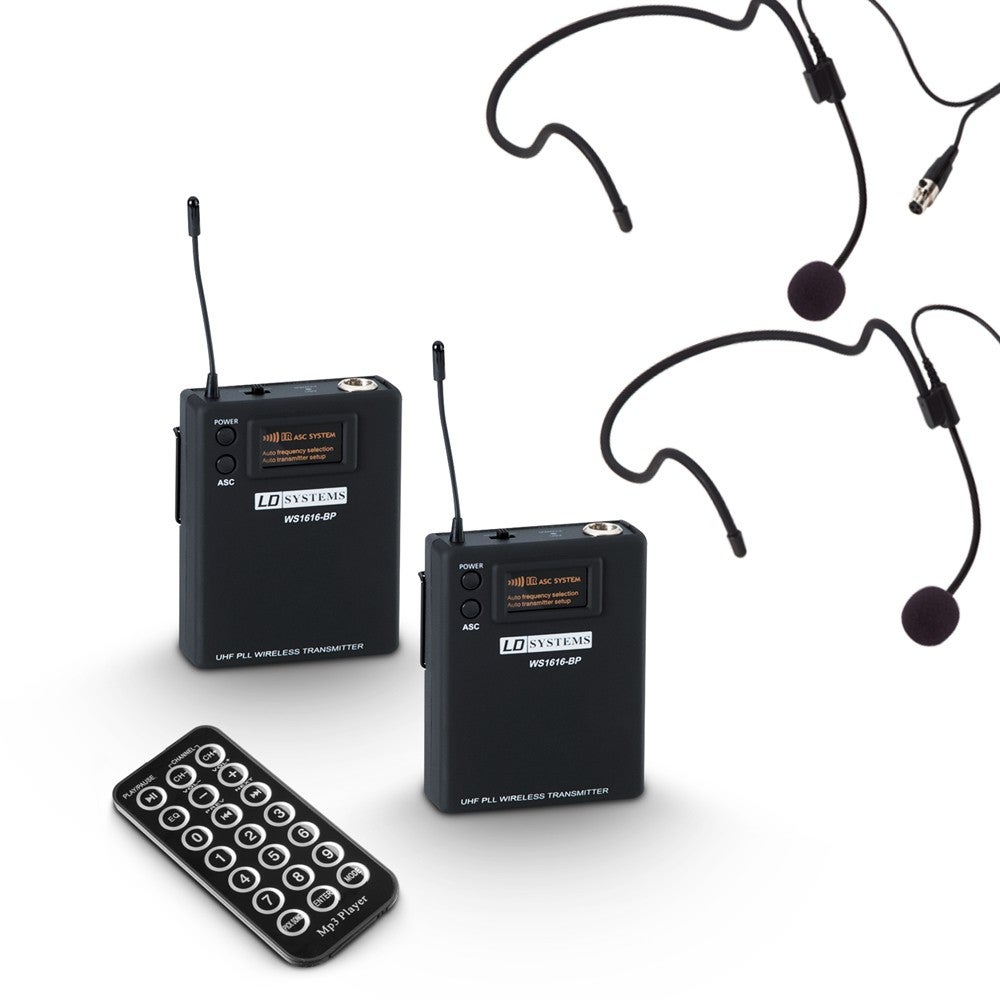 LD Systems ROADBUDDY 10 BPH 2 draadloze mobiele accu luidspreker 863 - 865 MHz