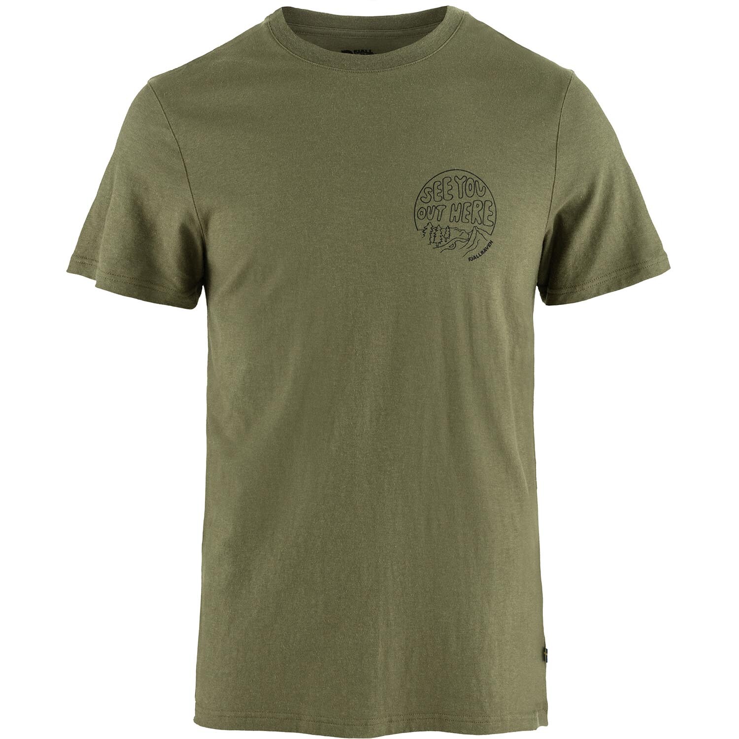 Fjällräven Mens Hemp Blend Out Here T-shirt