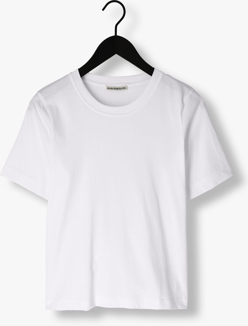 DRYKORN witte drykorn t-shirt kirani 520160