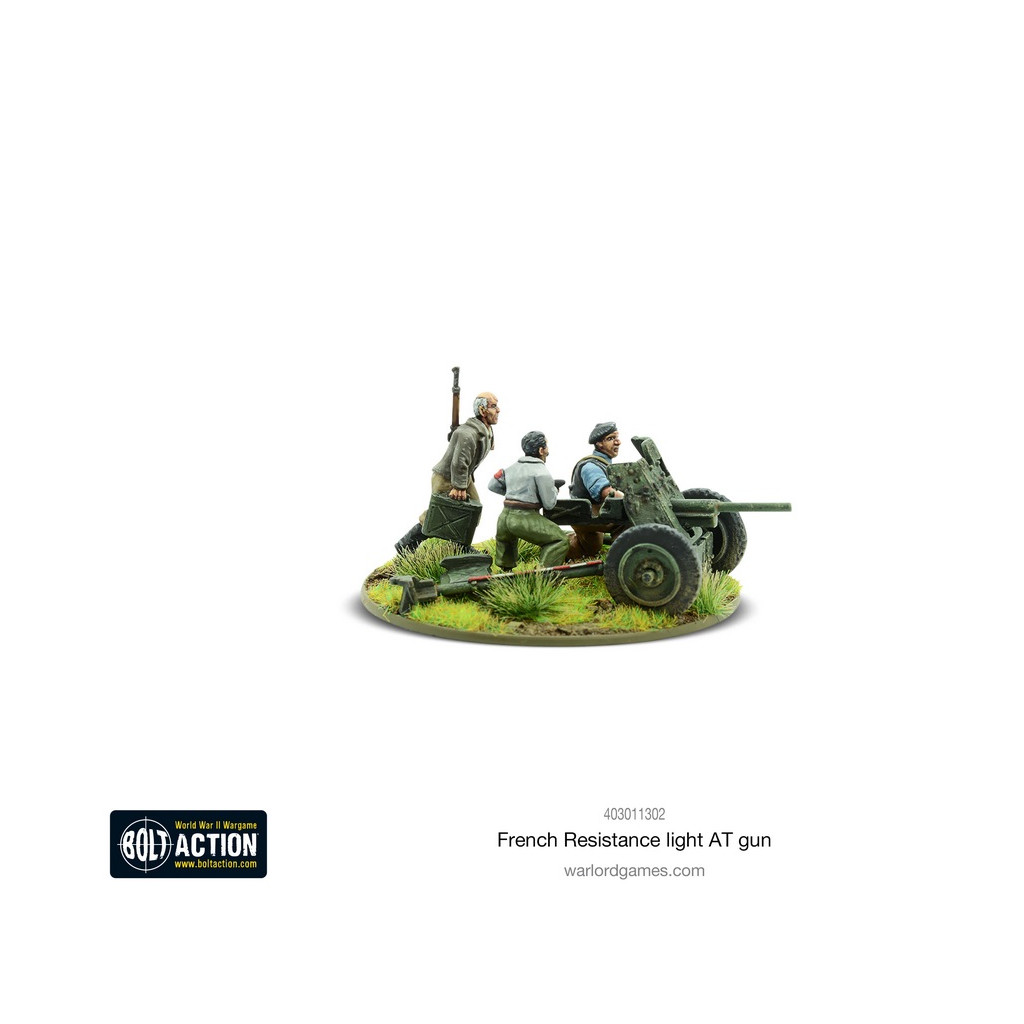 Bolt Action - French Resistance Light Anti-Tank Gun